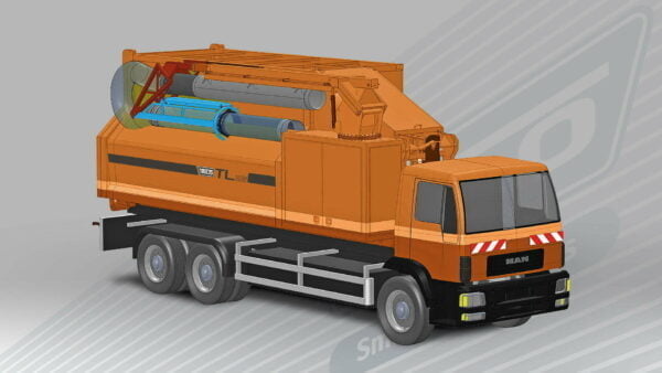 Zuigcontainer TL Ondergronds afval