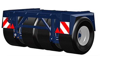 Chassis types of TRILO machines and vacuum trailers