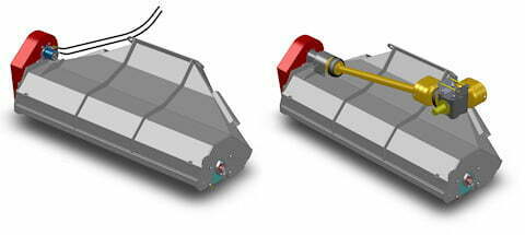 suction hood for mounting interchangeable working shafts