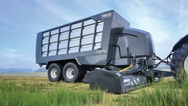 Vacuum mower with wings for wide area mowing on airports